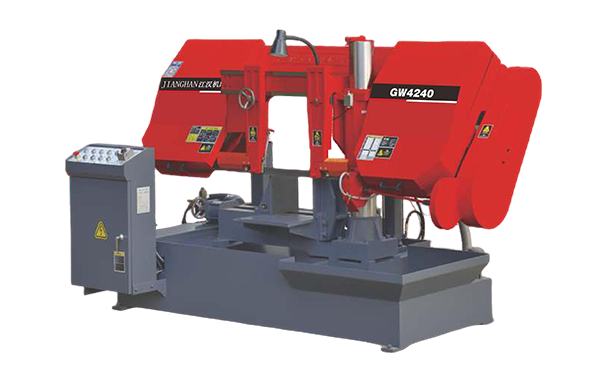 钦北GW4240双柱卧式带锯床
